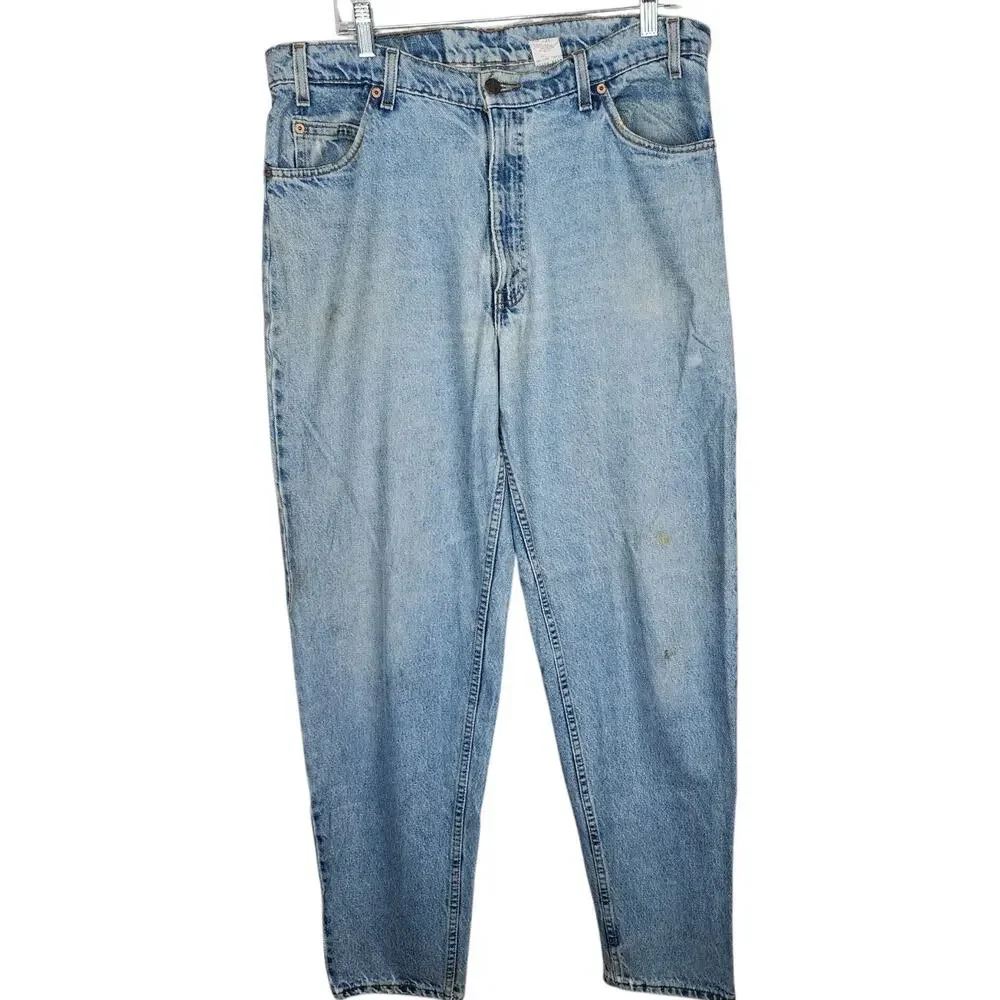 VTG 90s 1994 Levi’s 560 Orange Tab Jeans Men 36x34 Loose Tapered Made In USA